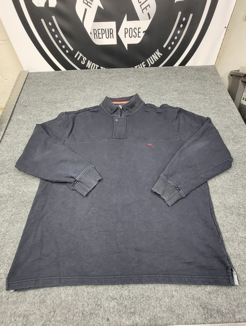 Bob Timberlake 1/4 Zip Men Sweatshir Pullover Size XL